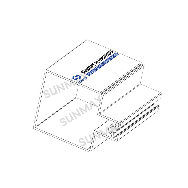 sliding doors aluminum profile