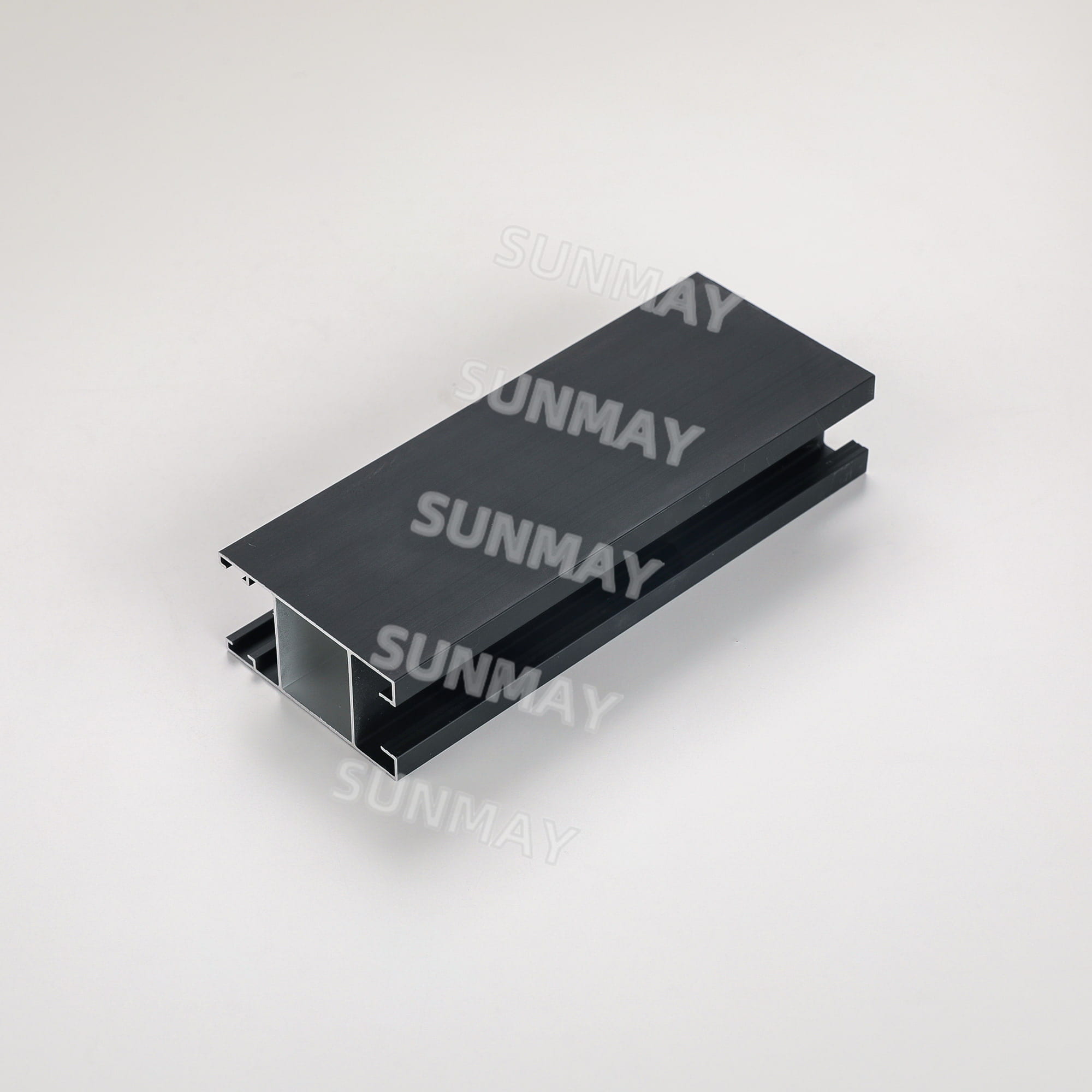 Black Color Anodized Aluminum Extrusion Profiles