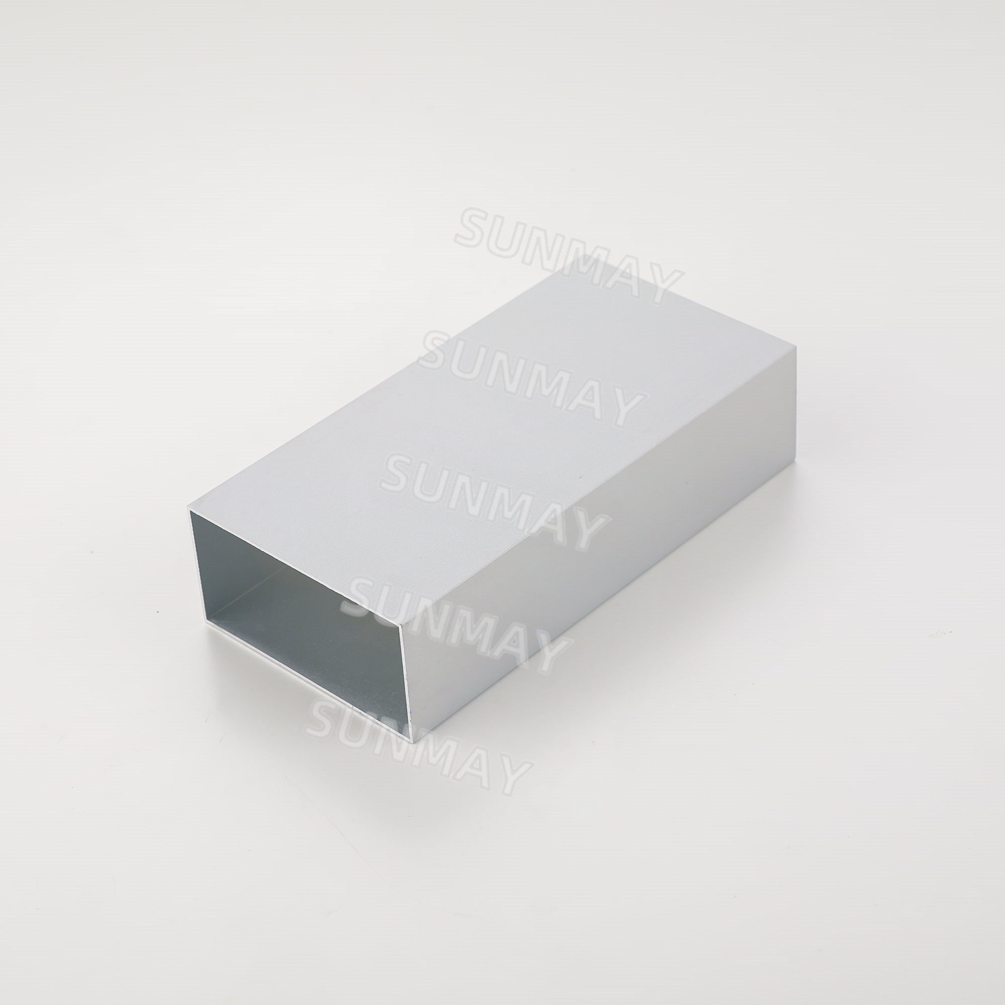 Satin Silver Anodized Aluminum Extrusion