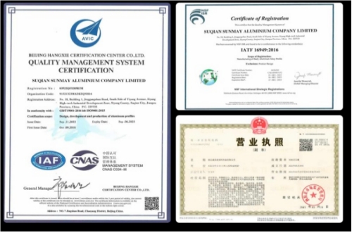 sunmay Certifications & Quality Assurance image
