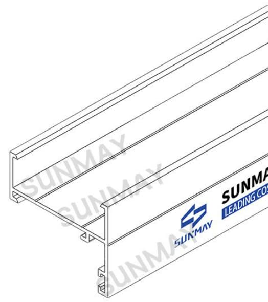Cost-effective aluminum profiles for building use